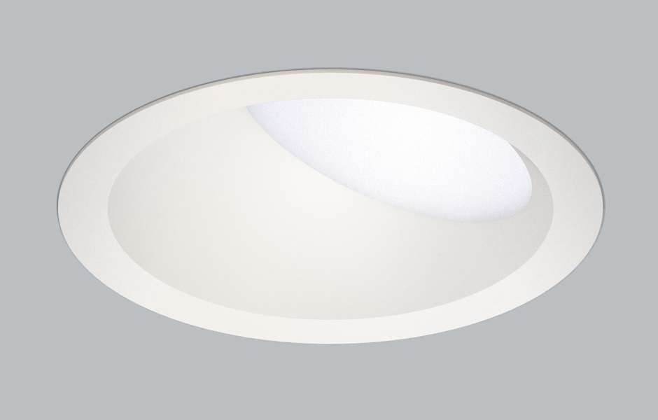 Beveled Primary Aperture Led Recessed Downlights