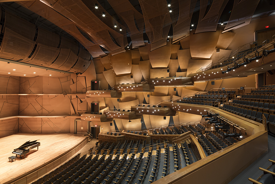 Chapman University Musco Center for the Arts Theatre LED Downlights ...