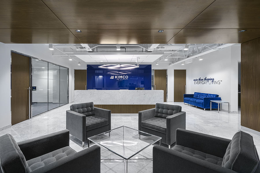 Kimco Realty LED Office Lighting | TPG Architecture
